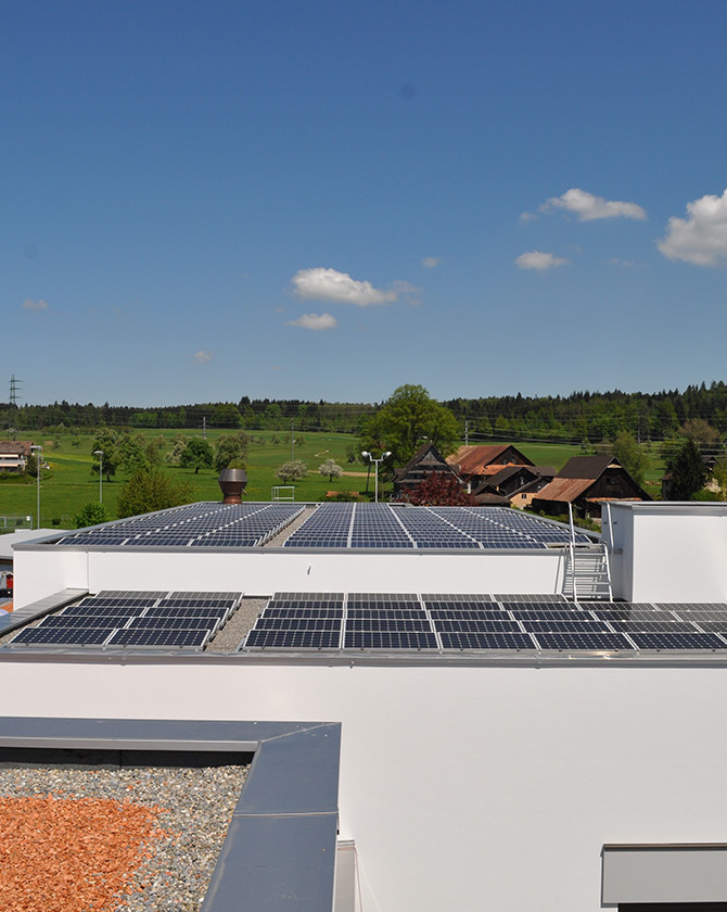 Solardach von Leo Ohnsorg AG